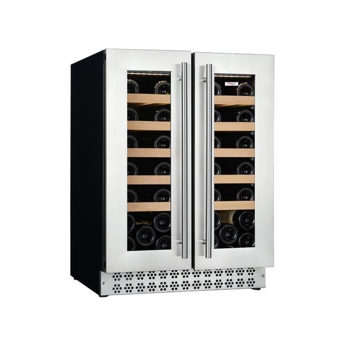Cave encastrable sous plan VinoStyle - VSI40DPIN - 40 bouteilles