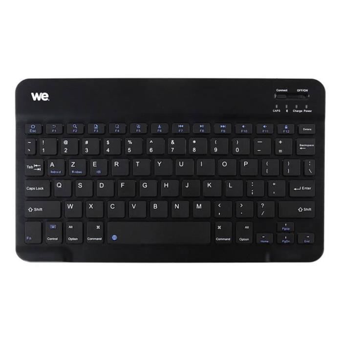 WE Clavier Bluetooth Universel - Noir