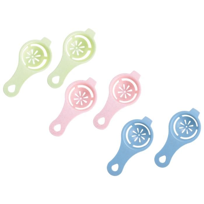 Séparateur D'Œuf En Forme De Fleur (Marguerite) - Lot De 2, En PP Alimentaire, Facile à Utiliser Et Nettoyer