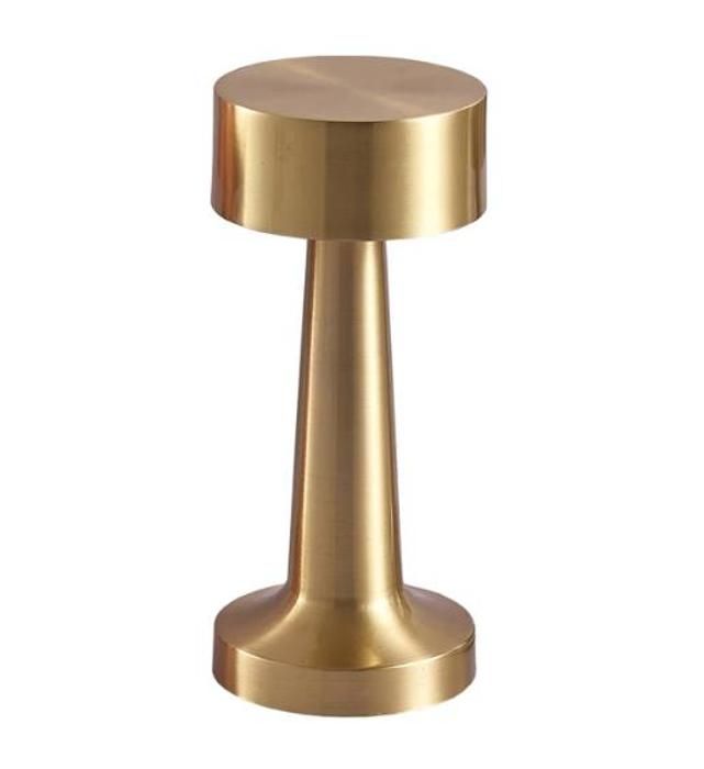 Rétro Bar Lampe de Table Dortoir Chambre Décor Décoration Chambre Bureau Chambre Café Luces Led Veilleuse-champagne or