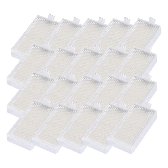 Lot De 3 Filtres + éponges Pour Aspirateur Robot Zaco V80 V85 - Pièces De Rechange - 10