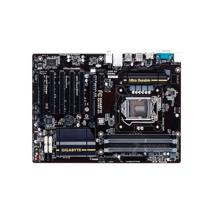 Carte mère GIGABYTE GA-P85-D3 Intel B85 Socket LGA1150 4xDDR3 SDRAM 32GB ATX - Gigabyte