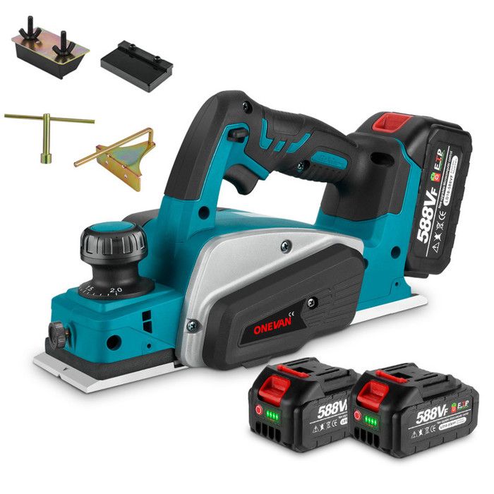 Raboteuse électrique sans fil Rabot à main - ONEVAN -