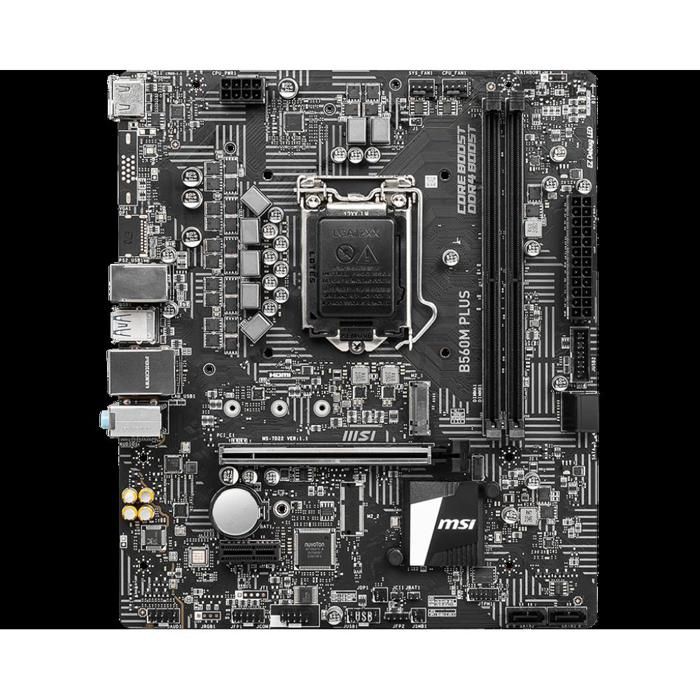 Acheter Carte mère MSI B560M PLUS Intel B560 LGA 1200 2xDDR4 SDRAM 64 Go Micro ATX Reconditionné - 135,00 € Carte mère MSI B560M PLUS Intel B560 LGA 1200 2xDDR4 SDRAM 64 Go Micro ATX Reconditionné - MSI reconditionné disponible sur Cdiscount Seconde Vie