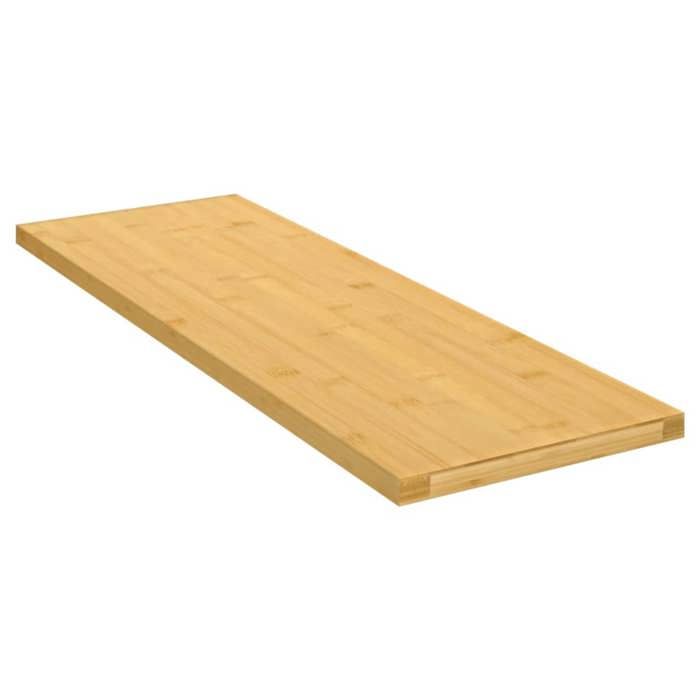 （7725858)Étagère murale Charge Maximal 20 Kg Scandinave - styleÉtagère murale 60x20x15 cm bambou