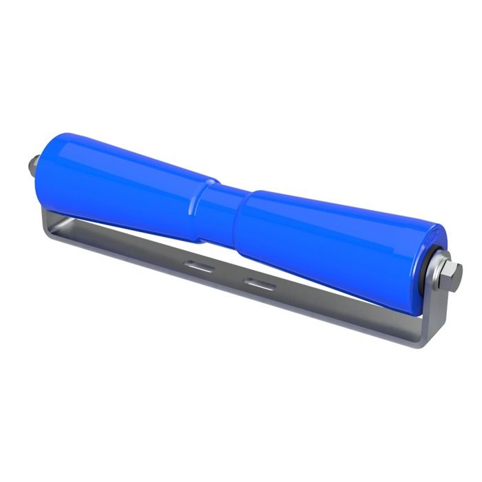 Rouleau De Quille Polyuréthane Avec Support Galvanisé SUPROD – 6 Tailles (130 à 400 Mm), Résiste à L'eau Salée