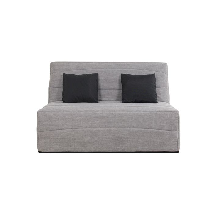 RELAXIMA - Banquette convertible BZ NOAH couchage 160 x 200 cape gris