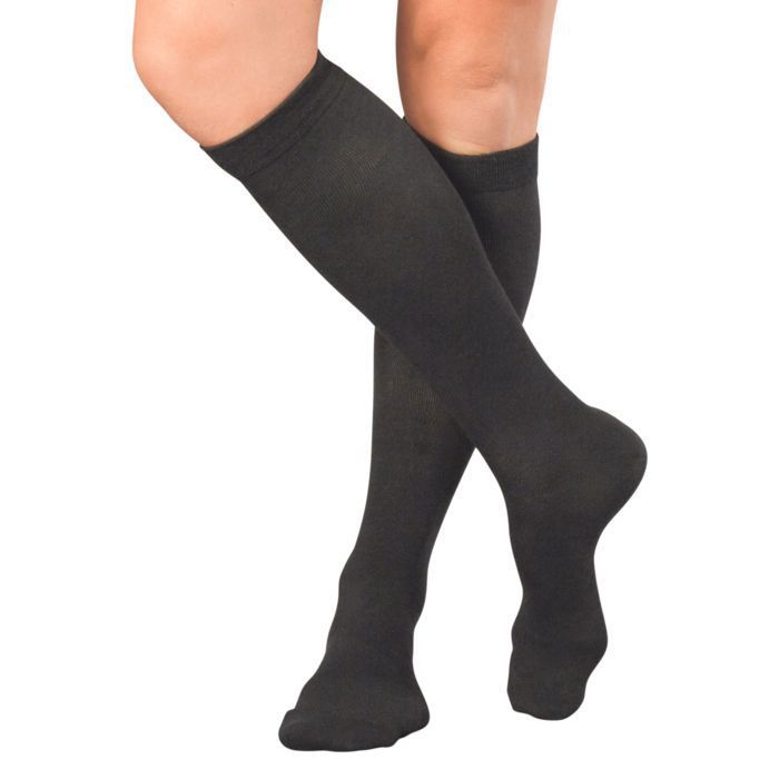 Chaussettes de compression - Celodoro - Pour le voyage et l’avion - Femme & Homme (1 paire) - Anthracite