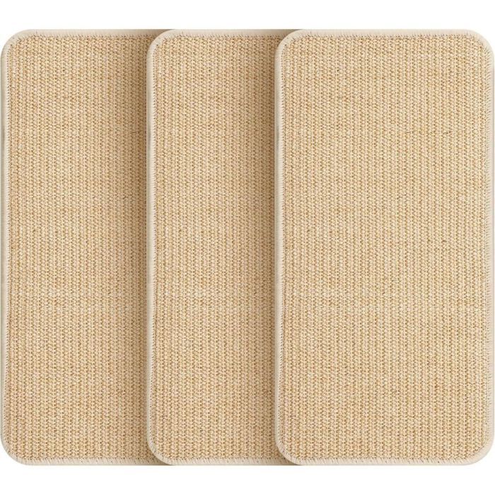 3 Pièces Tapis griffoir pour Chat 50x25cm Antidérapant Griffoir Chat Canapé Tapis griffoir Chat Convient aux Murs et aux Coins 3 Pièces Tapis griffoir pour Chat 50x25cm Antidérapant Griffoir Chat Canapé Tapis griffoir Chat Convient aux Murs et aux Coins
