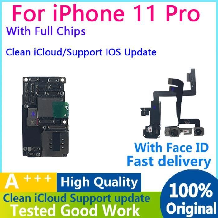 Carte Mère IPhone 11 Pro - Bloquée ICloud, état Fonctionnel, Pièce Détachée