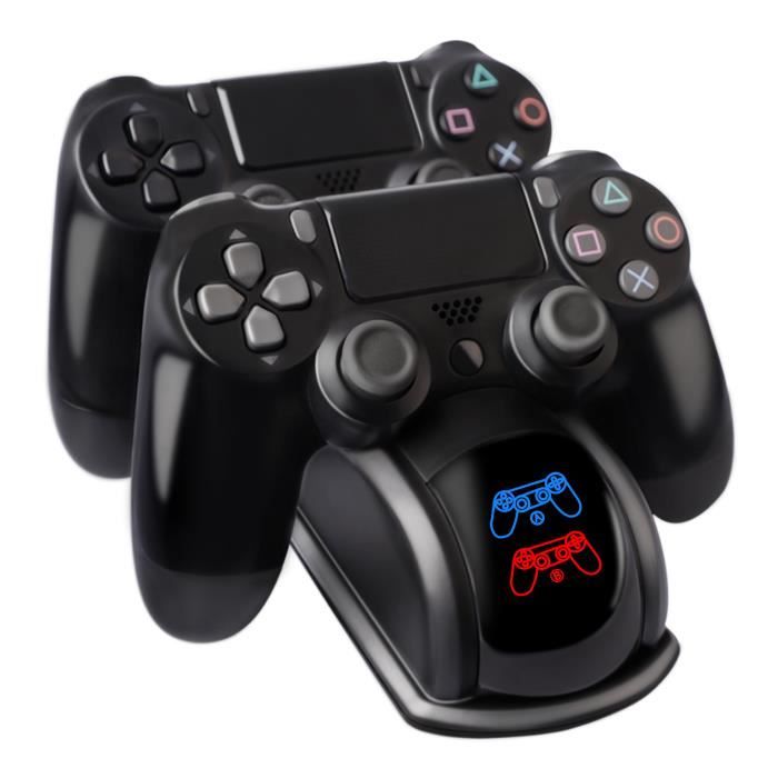 Station de recharge double USB pour PS4, Station d
