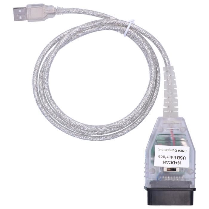 Câble D'alimentation OBD2 Vers Micro USB - Pour Caméra Embarquée, 12V-24V Vers 5V/3A, Mode Surveillance 24h/24 - 7