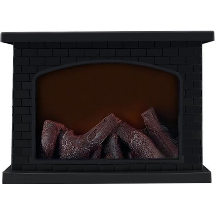 Deco cheminee decorative flamme led electrique - Cdiscount