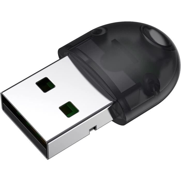 Adaptateur Usb Bluetooth 5.0 Dongle Usb Adaptateur Sans Fil Pour Transfert De Transfert Bluetooth Pour Ordinateur Portable Pc Prise En Charge De Windows 10 8 7 Vista Xp Pcz350831