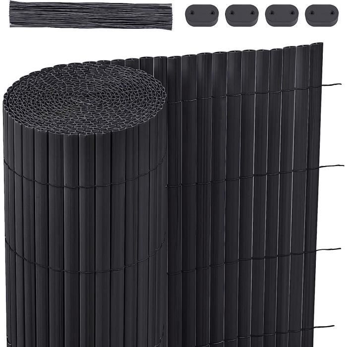 Brise-vue En PVC Pour Balcon Ou Jardin - 1,80m X 3m, Couleur Verte, Résistant Aux Intempéries Et UV, Facile à Monter - 9