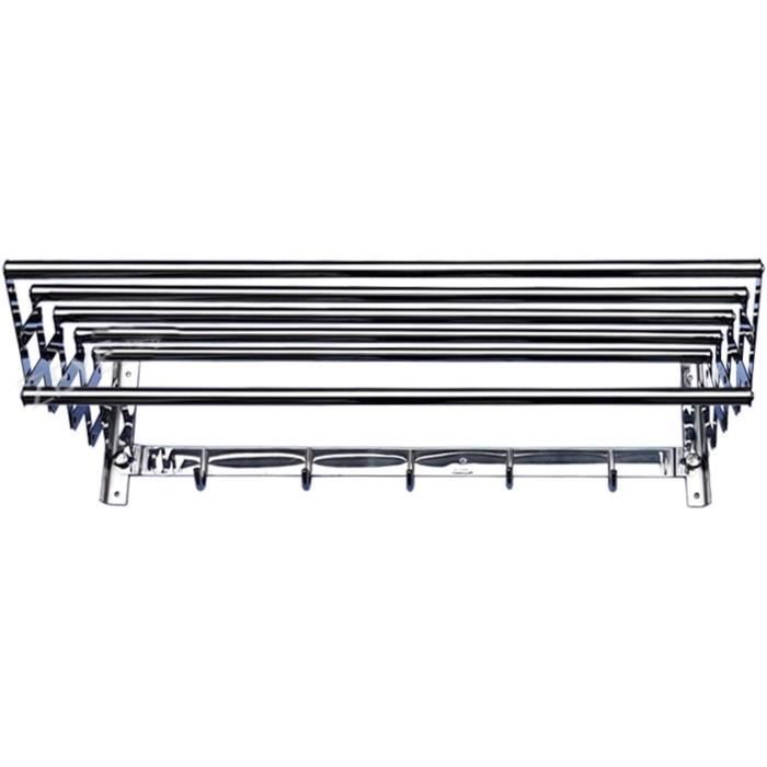 Etagère En Métal Et Verre Fumé Edison (80 X 30 X 180 Cm