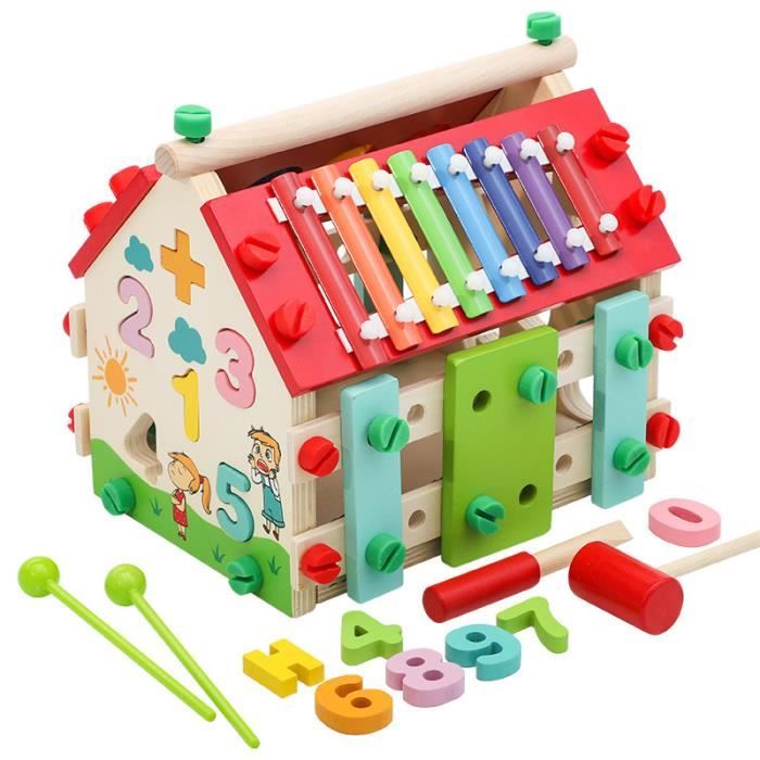 Jouet De Martelage Tortue Pour Enfants 1-3 Ans - Développe La Motricité Et La Concentration - 9