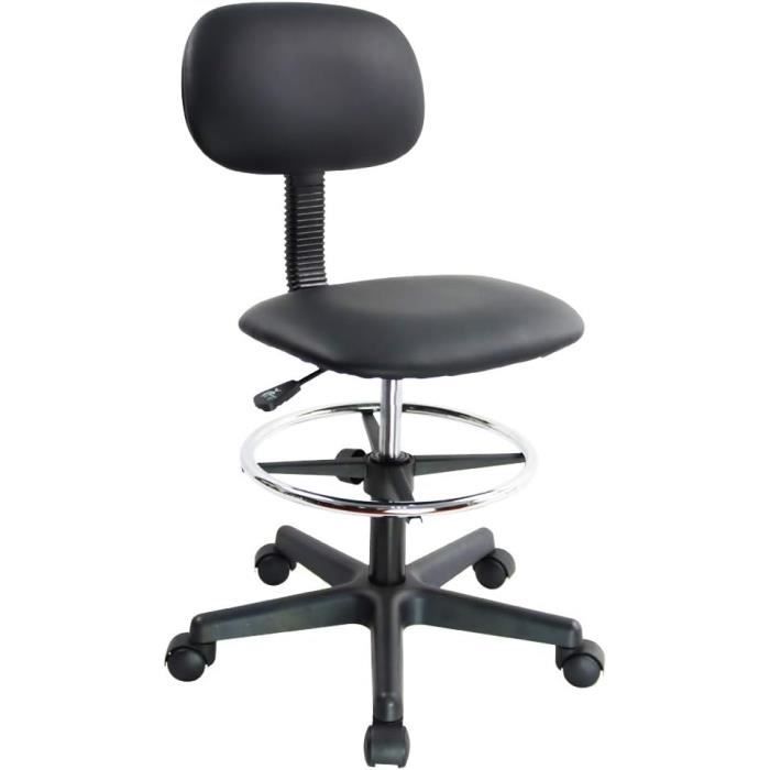Physa Siège-Selle avec Dossier Assis Debout Ergonomique De Cheval Tabouret Physa Berlin Beige (90-120°, 55-69 cm, 150 Kg, Pivotant, roulettes, Beige