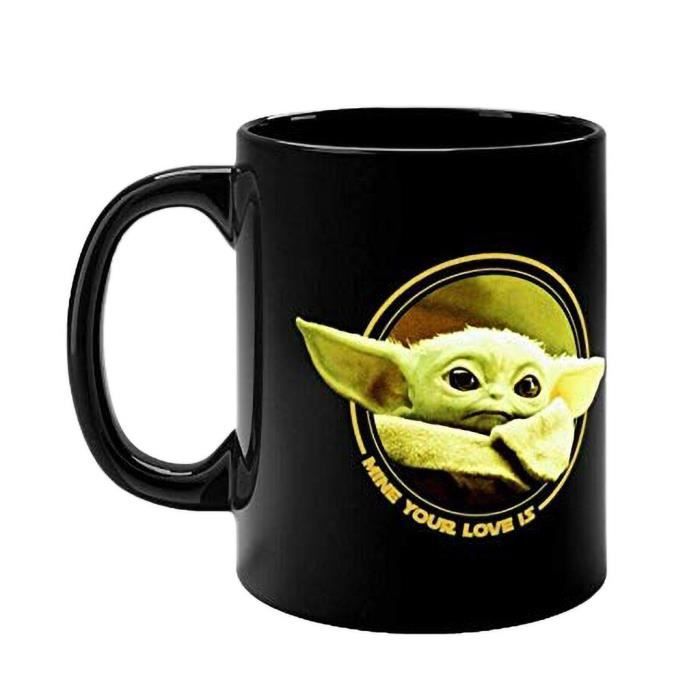 Keaiweni Mignon Bebe Yoda Mug Mandalorian Coffee Mugs Fan Gift Mine Your Love Is Mignon Star Wars Kea841 Cdiscount Puericulture Eveil Bebe