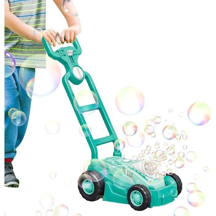 Tondeuse ?? Gazon ?? Bulles, Machine ?? Bulles Automatique Avec Lumi?�re, Jouets ?? Pousser Soufflant 