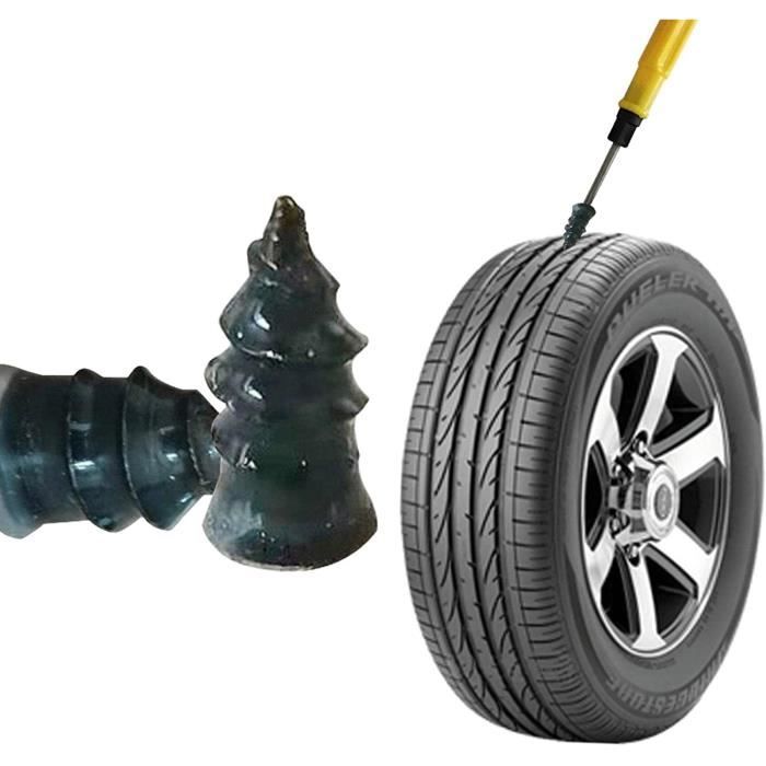 Clou de réparation de Pneu sous Vide Clous en Caoutchouc pour