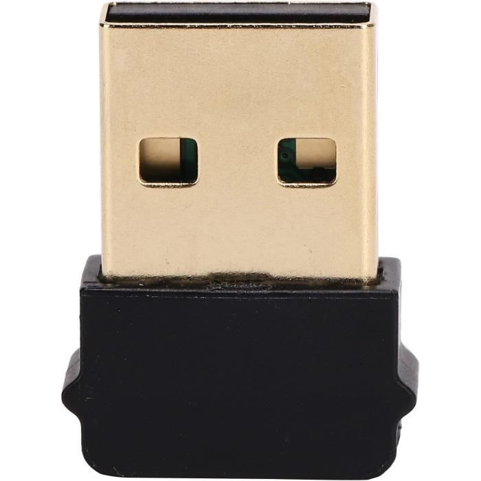 Adaptateur USB Bluetooth 5.3 Pour PC - Sans Pilote, Compatible Windows 8.1/10/11, Portée Jusqu'à 30 M