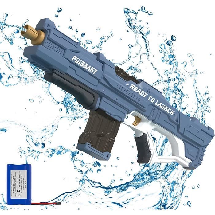 Puissant pistolet à eau électrique Eau d'aspiration automatique, batterie  longue pistolets à eau appropriés