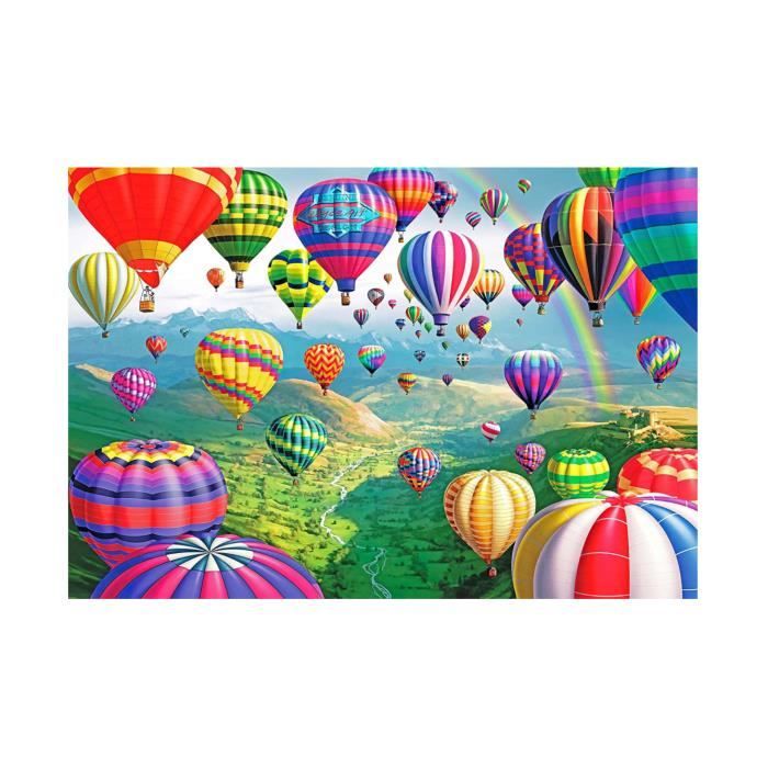 Puzzle 1000 Pièces Adulte - Motif Paon, Dimensions 50x75 Cm - Bois De Tilleul, Dos Avec Lettres Pour Aide - 5