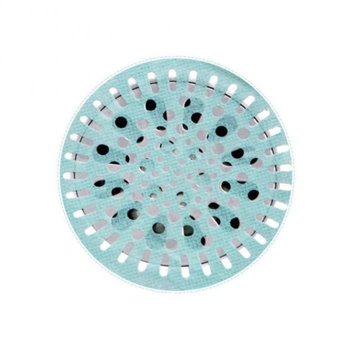Autocollants Piège à Cheveux Pour Évacuation - Lot De 10 Grilles Filtres Adhésives - 9.9 Cm - Anti-Bouchons