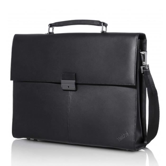 Top achat PC Portable Coques rigides pour ordinateur portable Lenovo - ThinkPad Executive Leather Case - Sacoche pour Ordinateur Portable - 14 102513 pas cher