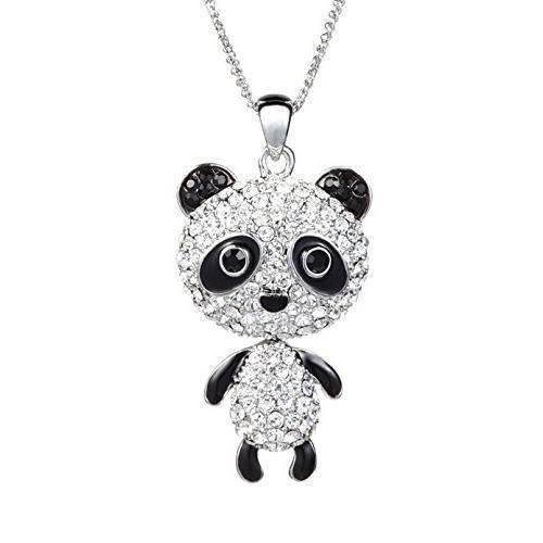 Neoglory Bijoux Collier Panda Mignon Long Pendentif Bijoux Animaux Accessoires Achat Vente Sautoir Et Collier Neoglory Bijoux Collier Panda Cristal
