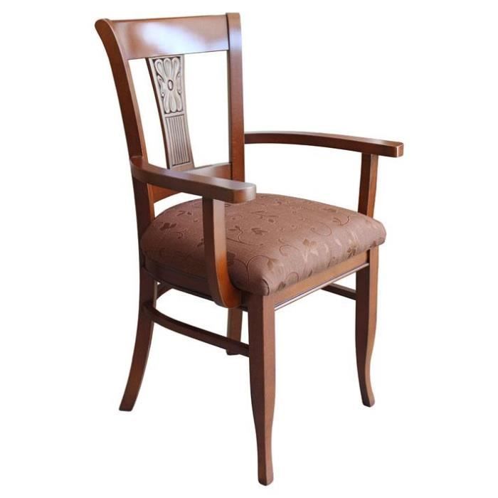 Chaise Bois Avec Accoudoir Pas Cher