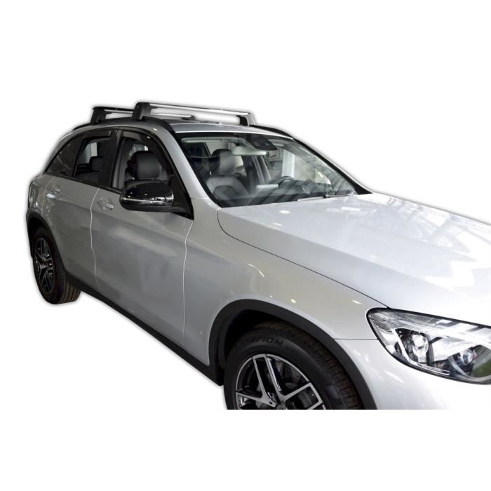 Protection De Seuil De Chargement ABS Noir Pour Mercedes GLC X253 C253 (2015+) – Kit Adhésif