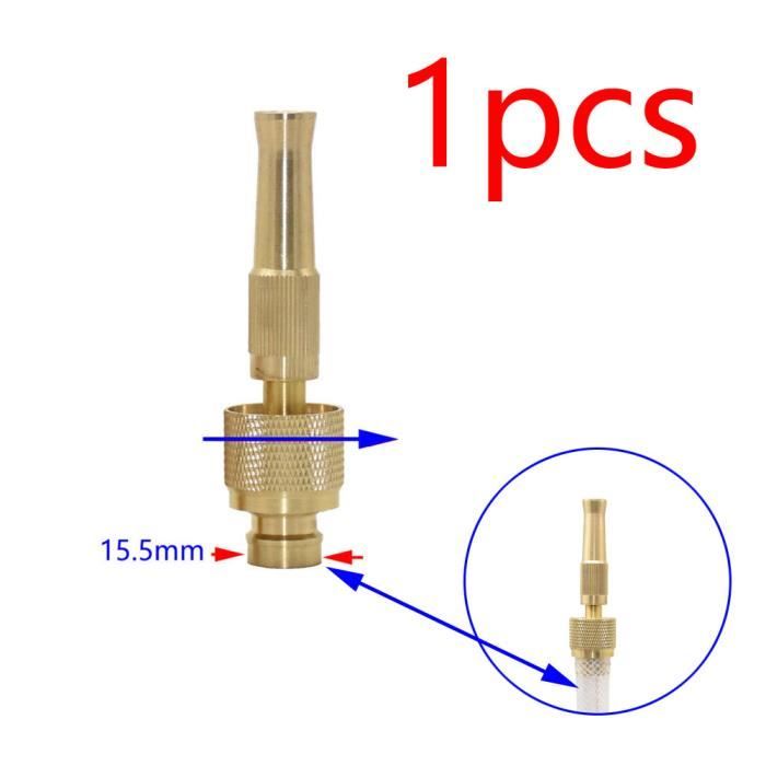 Pistolet D’Arrosage Réglable En Laiton – Pulvérisateur Avec