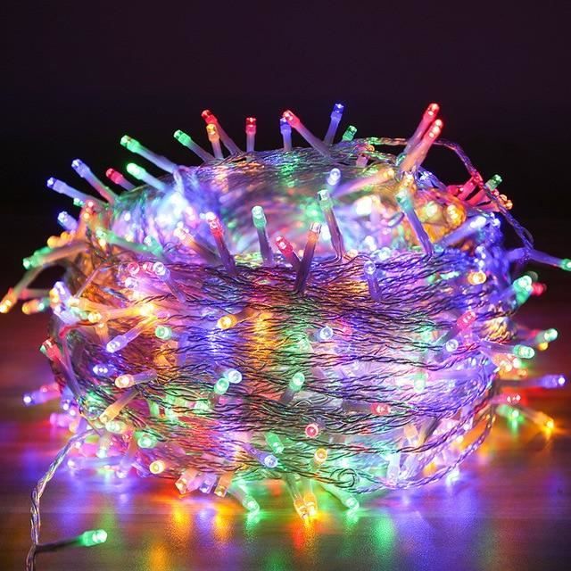 Guirlande Lumineuse 20m 200 LED - IP65 étanche - 8 Modes - Pour Noël, Fête, Jardin, Décoration