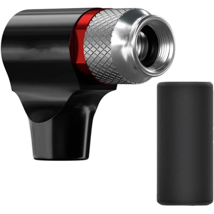 Gonfleur CO2 Lezyne TRIGGER DRIVE - Tête Double Schrader/Presta - Rouge - Neuf