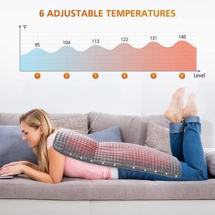 Coussin Chauffant 2 en 1 Chauffe Pieds à Coussin Chauffant électrique Coussin Chauffant 2 en 1 Chauffe Pieds à Coussin Chauffant électrique
