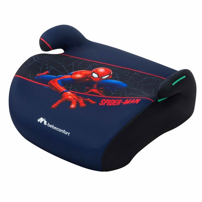 Bebeconfort DISNEY© Manga i-Safe Siège auto réhausseur 6-12 Ans 128-150 cm 22-36 kg Léger Ceinturé Authentic Spiderman