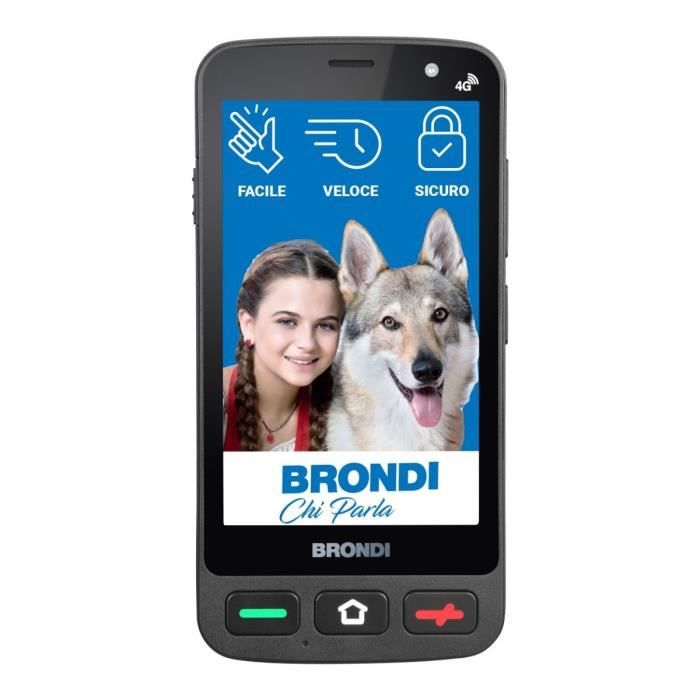 Smartphone BRONDI BRD10279050 Nero