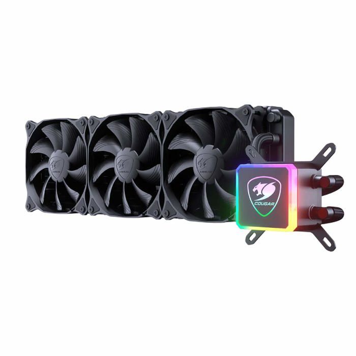 Refroidisseur Gaming – Cougar Gaming – AQUA360 – LED RGB – Refroidissement liquide – 360 mm