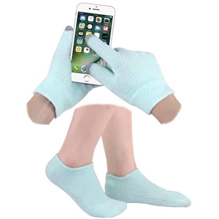 Chaussettes gants sales de pieds