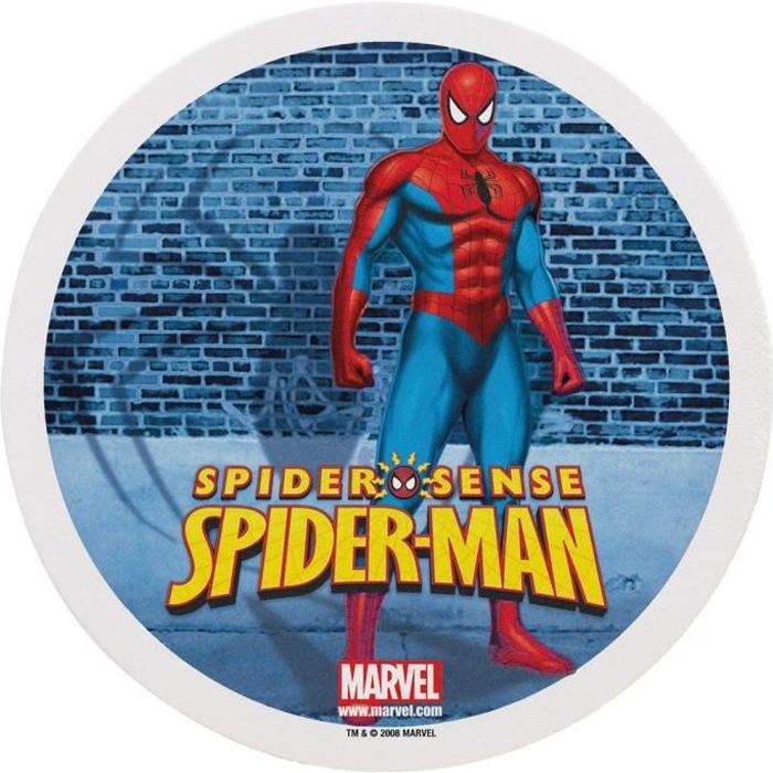 Disque Pate A Sucre Spiderman Cdiscount Disque Pate A Sucre Spiderman Cdiscount