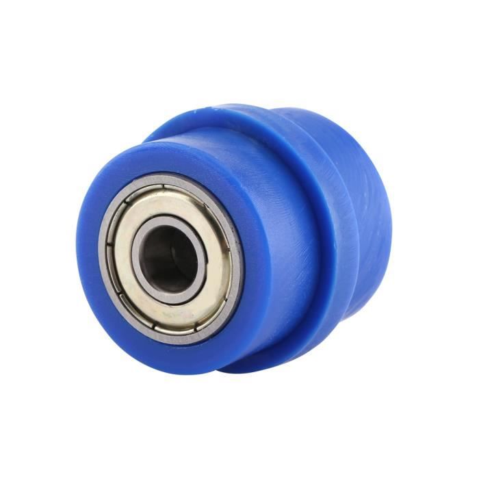Galet Tendeur Chaîne 8mm Ou 10mm - Pour VTT, Moto, ATV - Roulements Robustes - Couleurs Au Choix