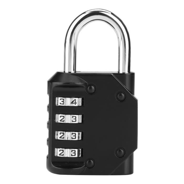 Cadenas À Combinaison À 4 Chiffres En Métal Avec Mot De Passe Pour
