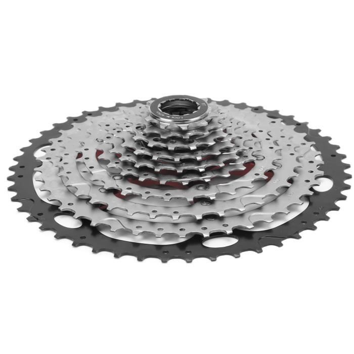 Cassette VTT SPORTS 11-40T – 10 Vitesses, Ultra Légère, Compatible 8 à 12 Vitesses