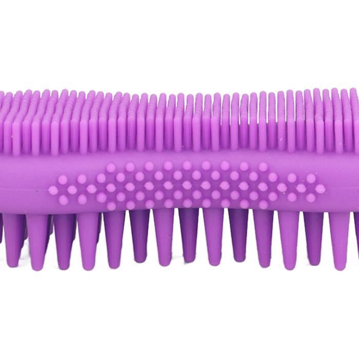 Plug Anal En Silicone Violet - Poignée, Stimulation Progressive - Sextoy BDSM Neuf