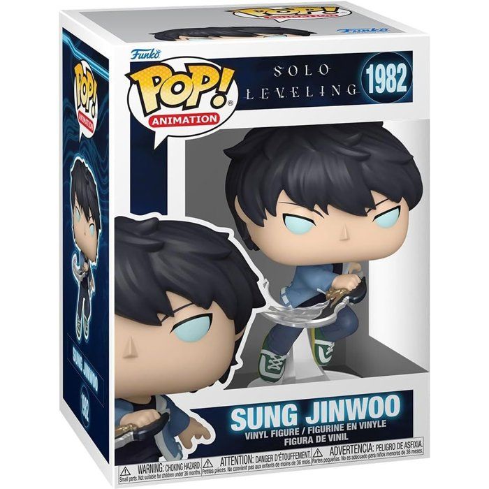 Figurine Funko Pop Animation Solo Leveling Sung Jinwoo - vue 5