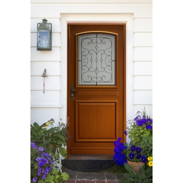 Porte d'entrée Bois Adélaïde n.2 H.215 x l.90 cm, p.droit | Leroy Merlin