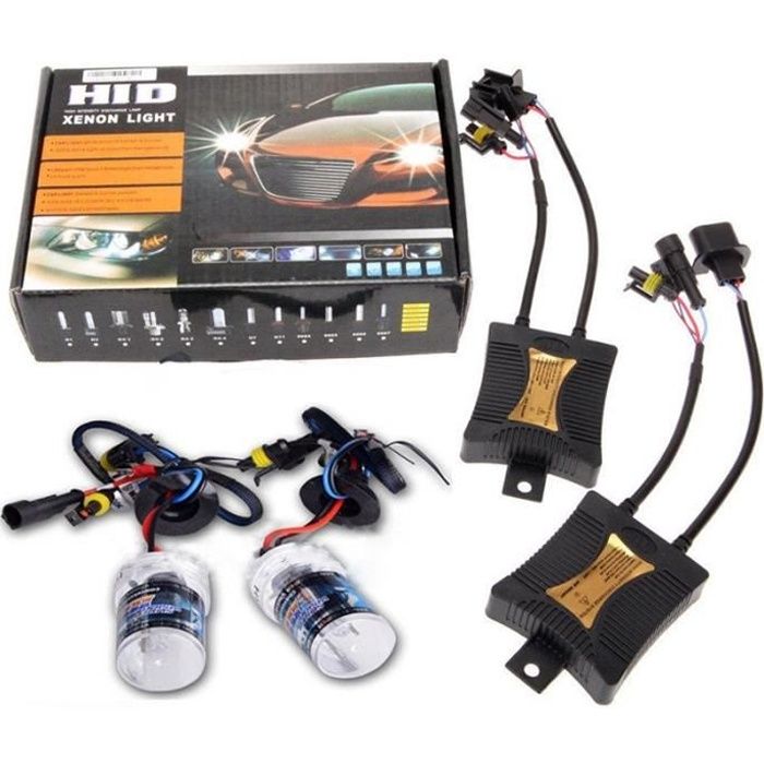 Kit conversion Xenon H7 Standard HID 35w8000K Cdiscount Auto