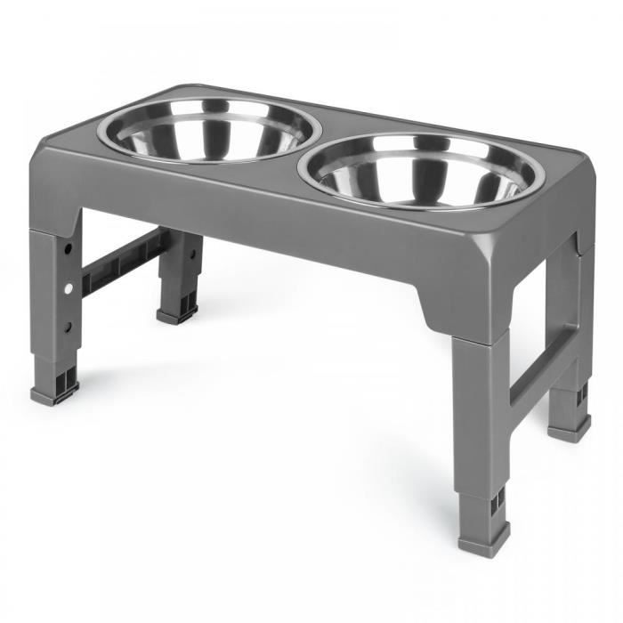 Meilleurs prix pour JEOBEST Gamelle pour chiens et chats, adaptées aux petits, moyens et grands chiens et chats 44*24*8-30cm